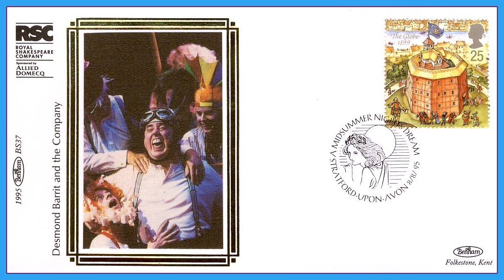 1995 BS37 LTD EDITION RSC Midsummer Nights Dream Benham sm silk cover Stratford shs