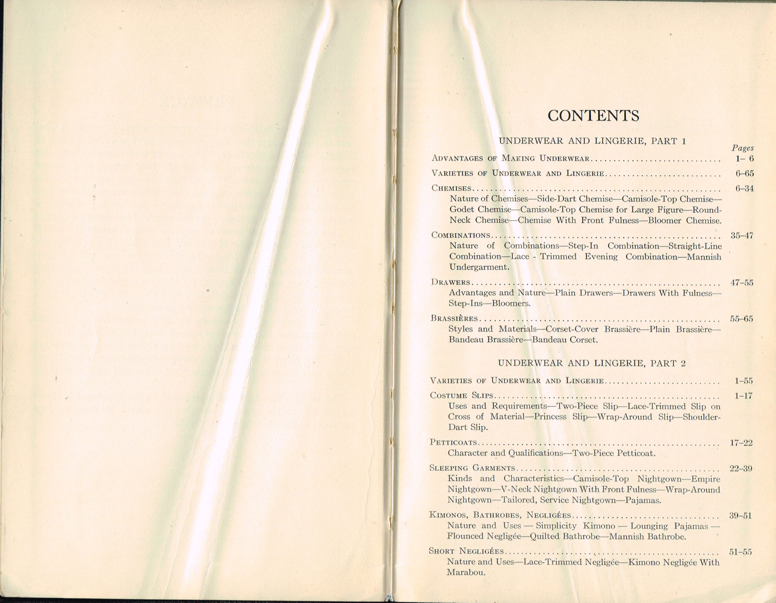 1930 Underwear & Lingerie Woman's Institute Domestic Arts & Sciences Book - Image 2