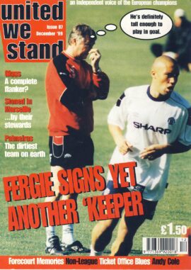 December 1999 United We Stand MUFC Football Magazine ref101785