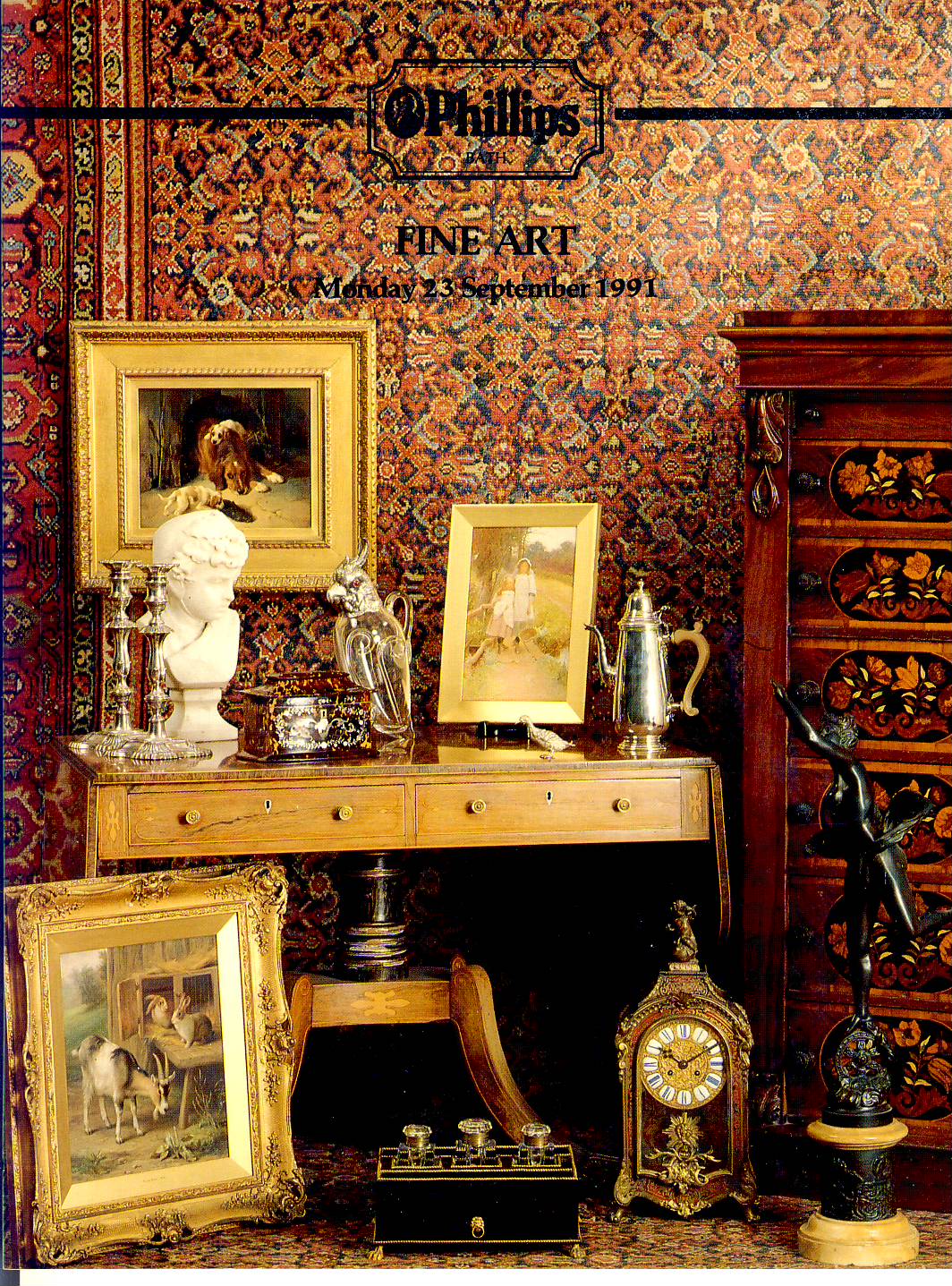 1991 Phillips FINE ART auction catalogue September ref102569