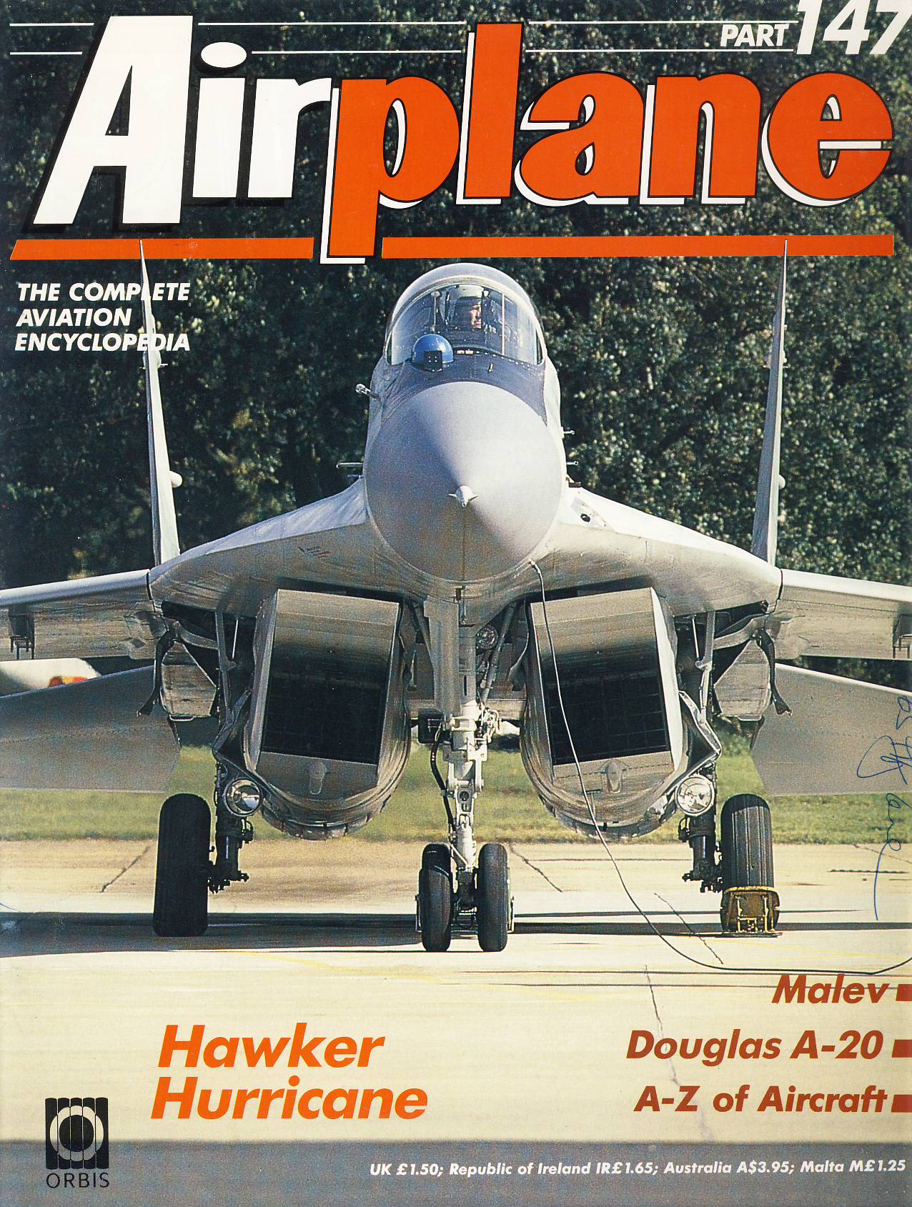 Airplane Magazine part 147 Hawker Hurrican MALEV Douglas A-20 ORBIS