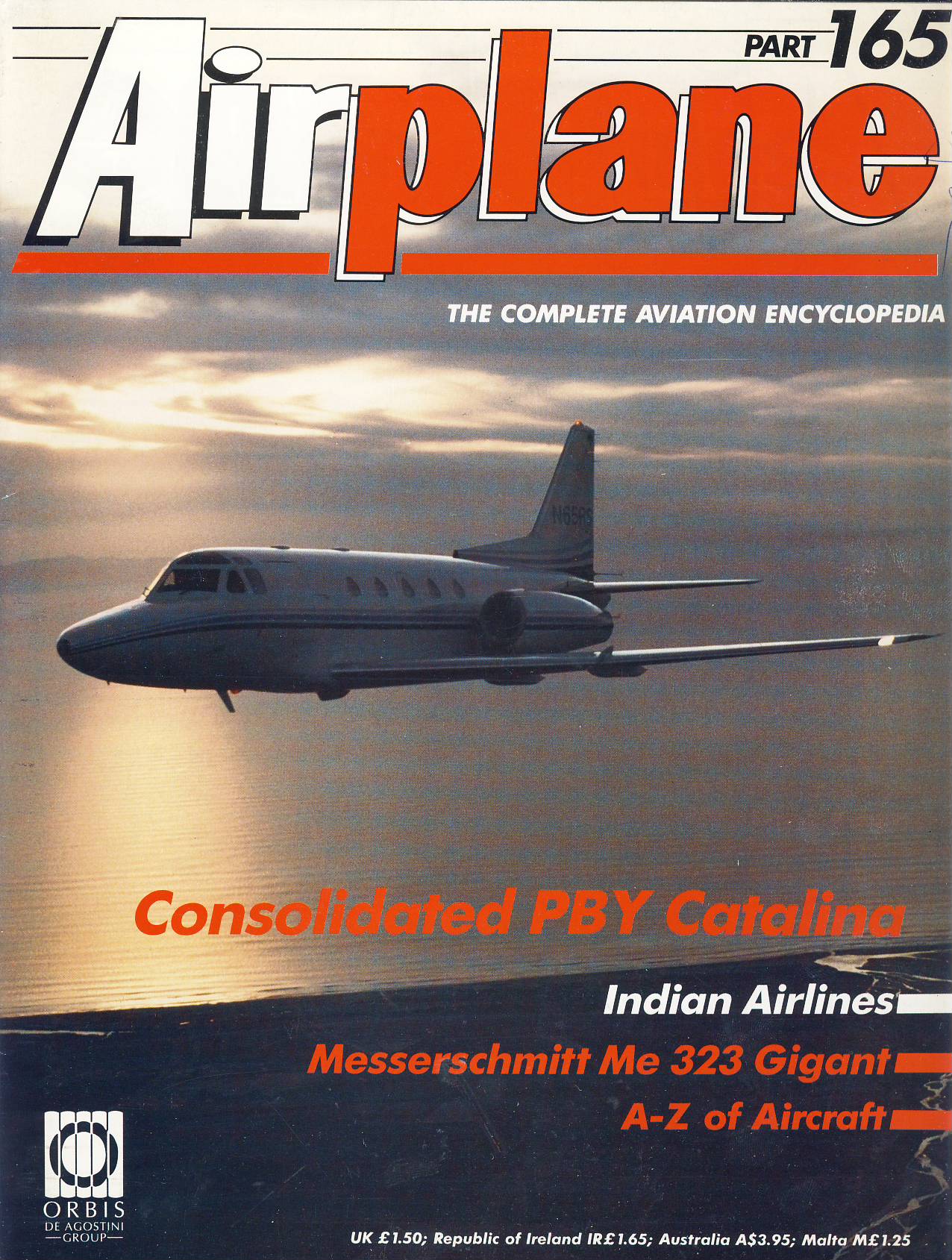 Airplane Magazine part 165 ORBIS Consolidated PBY Catalina INDIAN AIRLINES Me323