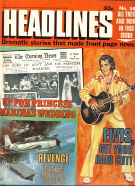 1976 July HEADLINES magazine No.58 PRINCESS MARINA
