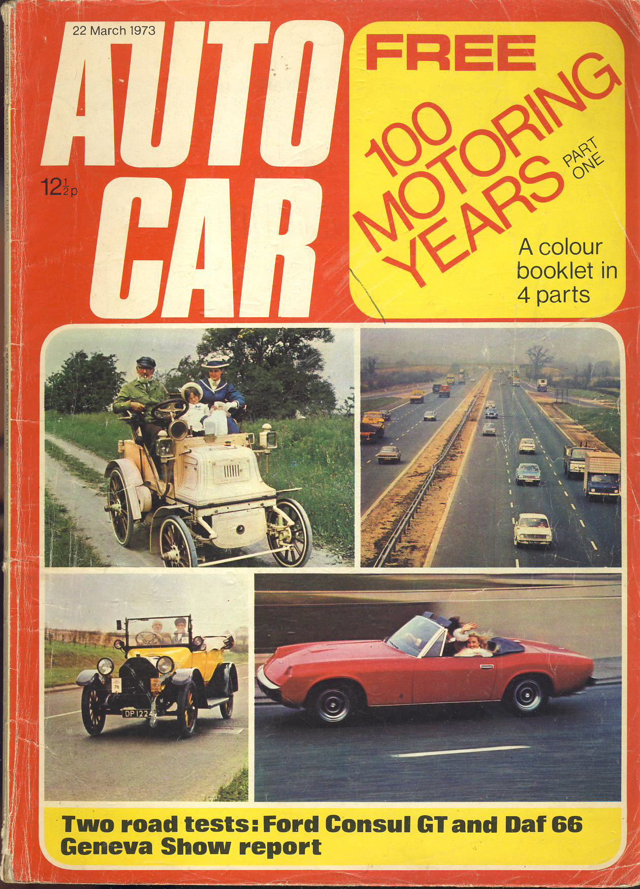 1973 March 22nd AUTOCAR magazine ref102701
