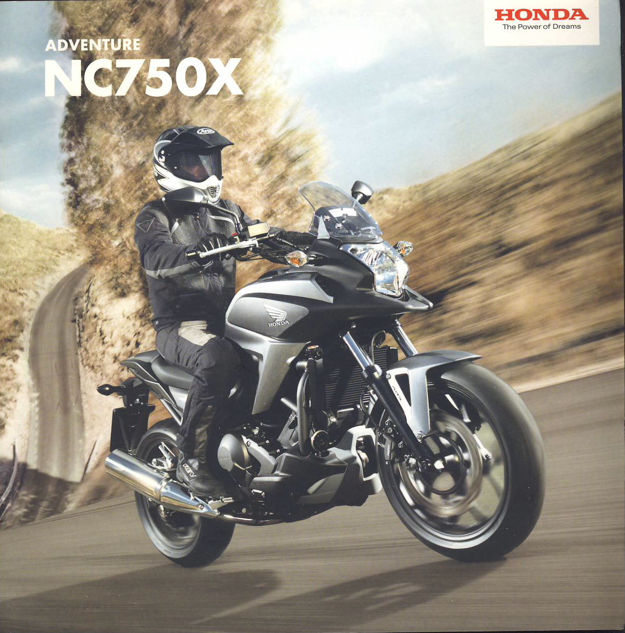 HONDA NC750X Adventure colour brochure ref102709