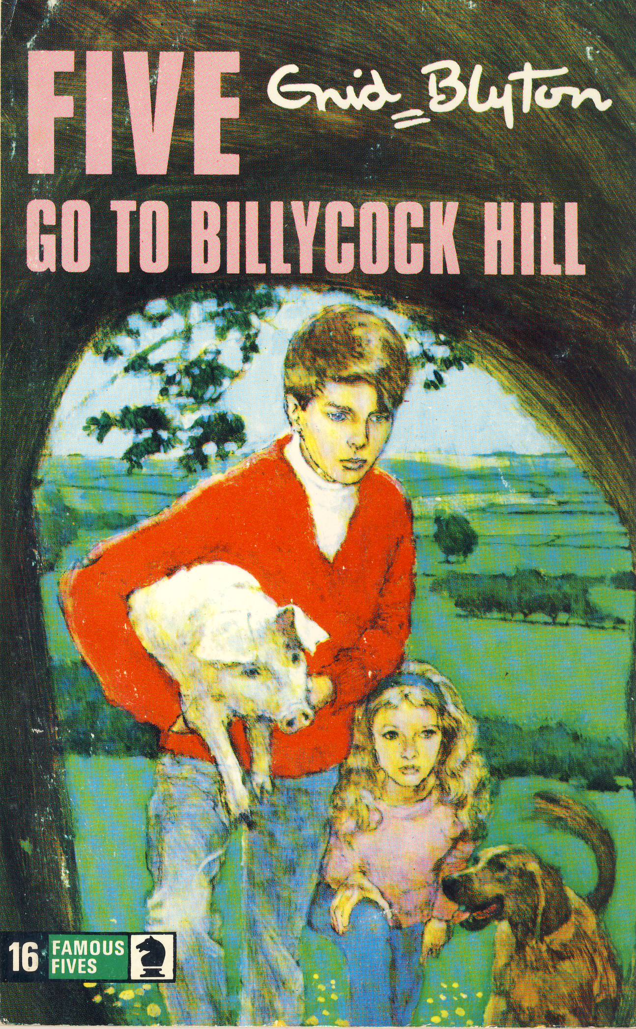 The Famous Five GO TO BILLYCOCK HILL 1976 Enid Blyton vintage paperback book