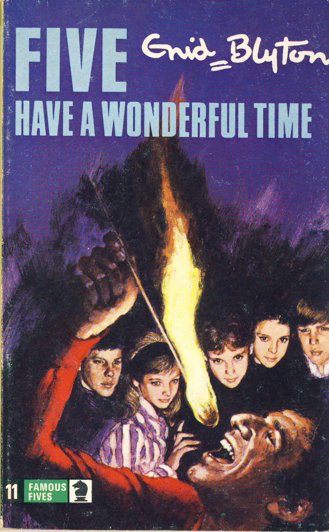 The Famous Five Enid HAVE A WONDERFUL TIME 1976 Blyton vintage paperback book