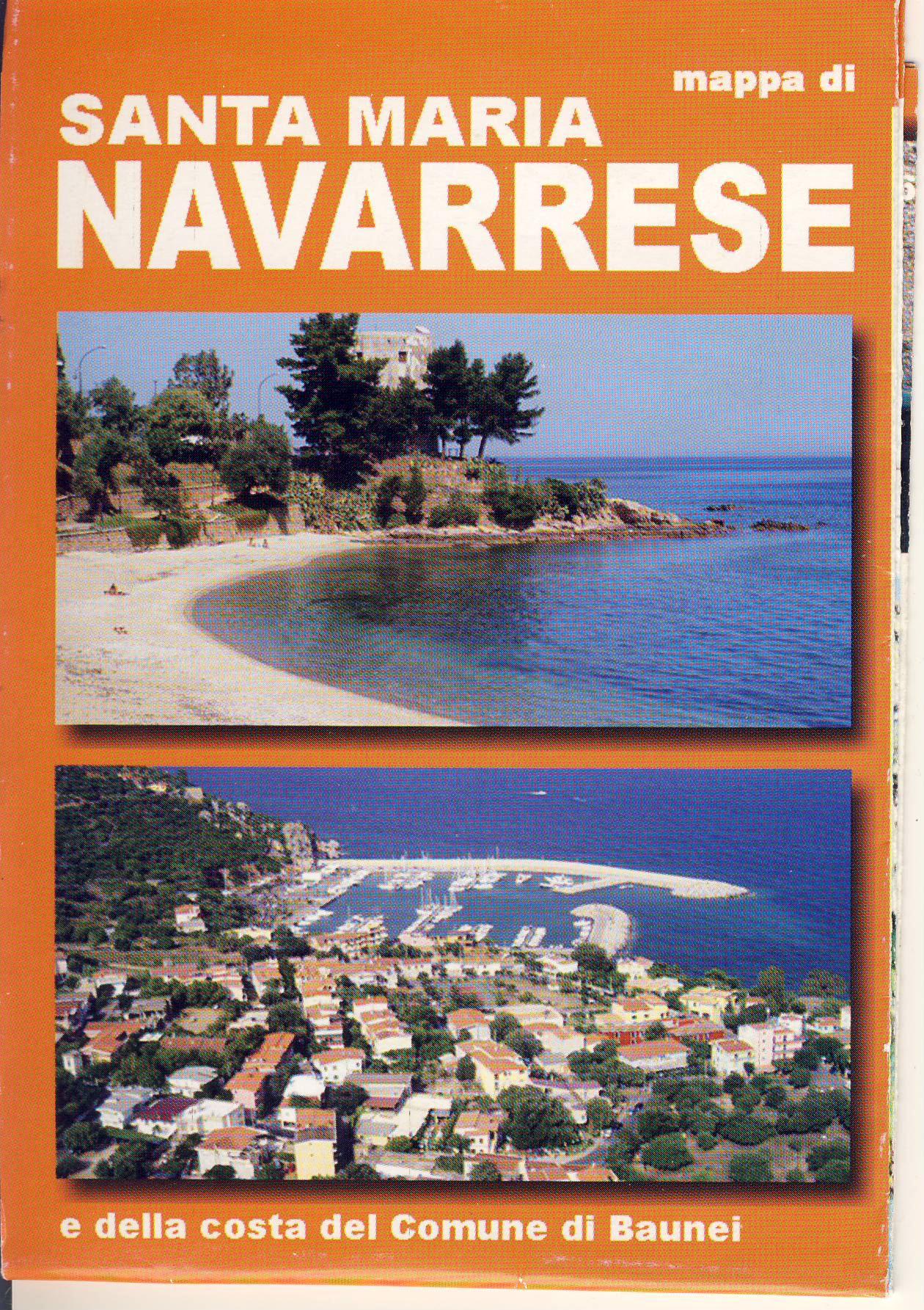 SANTA MARIA NAVAREESE vintage mappa  ref102214