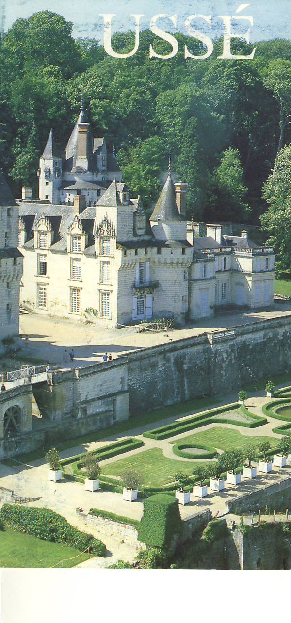 CASTLE OF USSE foldout brochure ref102391 A1