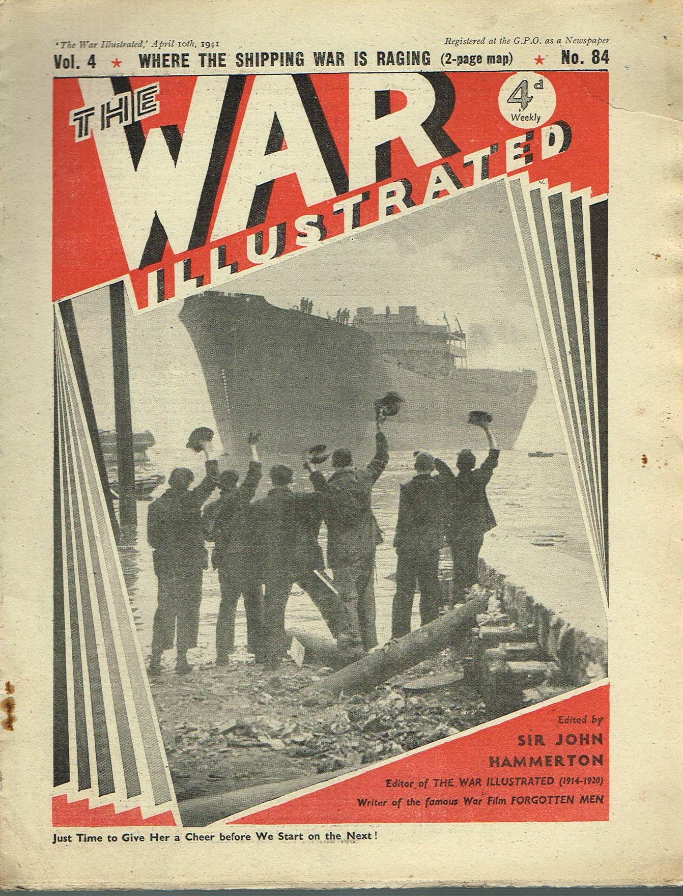 The War Illustrated April 10th newspaper Vol.4 No.84 history teaching research projects materials Ref