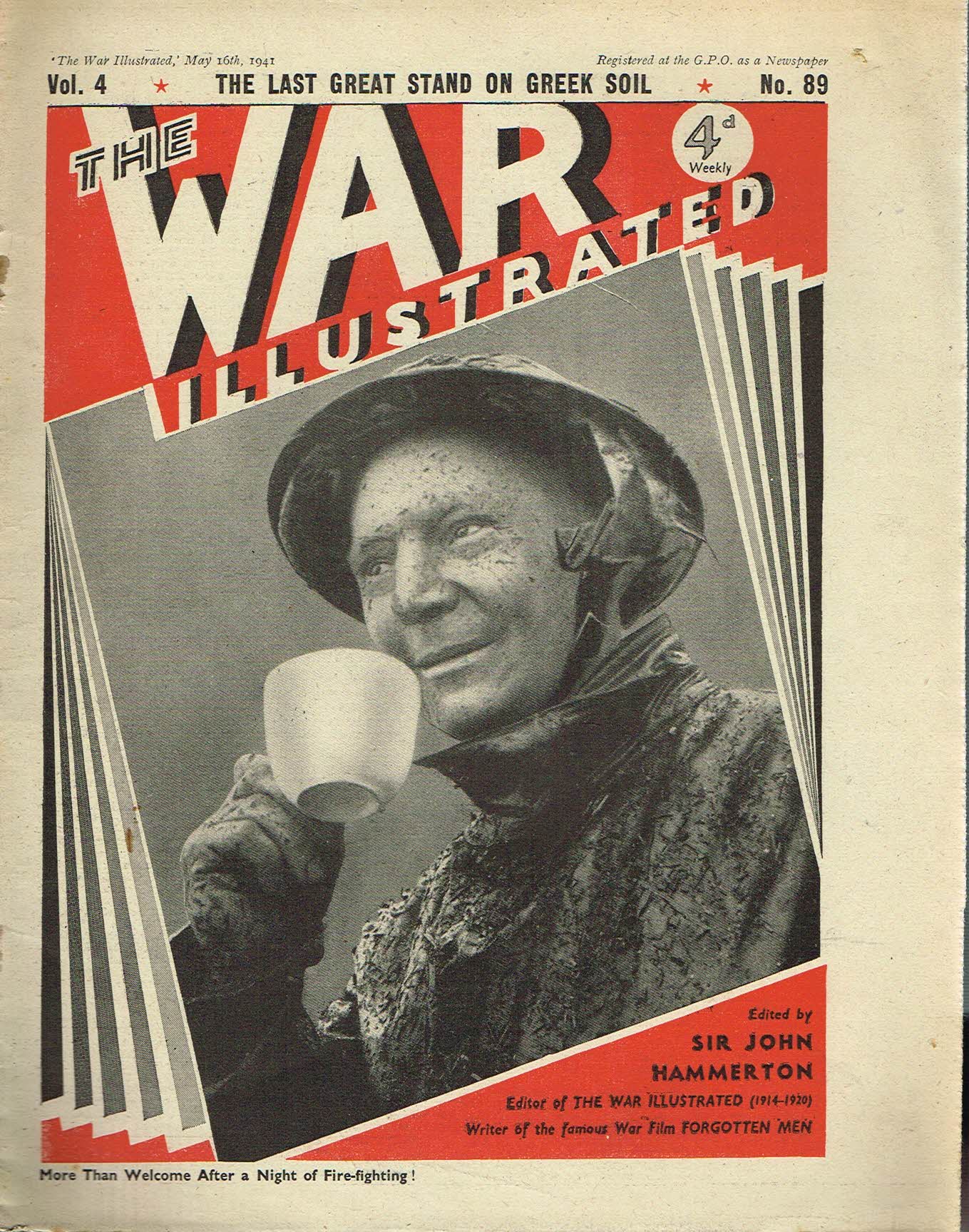 The War Illustrated May 16th 1941 newspaper Vol.4 No.89 history teaching research projects materials Ref12