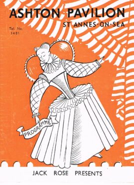 MYSTERY AT BLACKWATER 1956St Annes on Sea ASHTON PAVILION theatre Programme refb1700