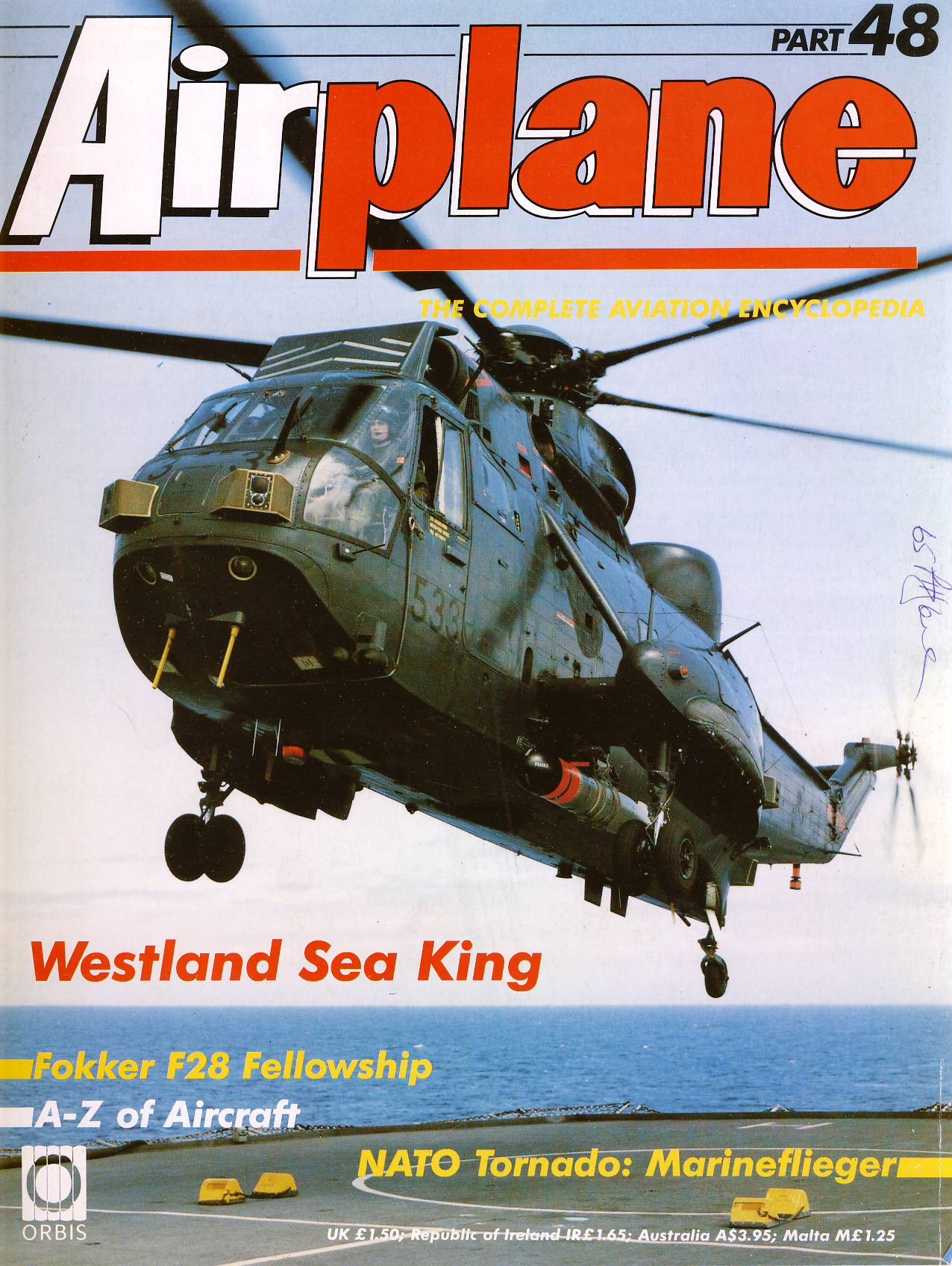 Airplane Magazine part 48 Westland Sea King, Fokker F28 NATO Orbis