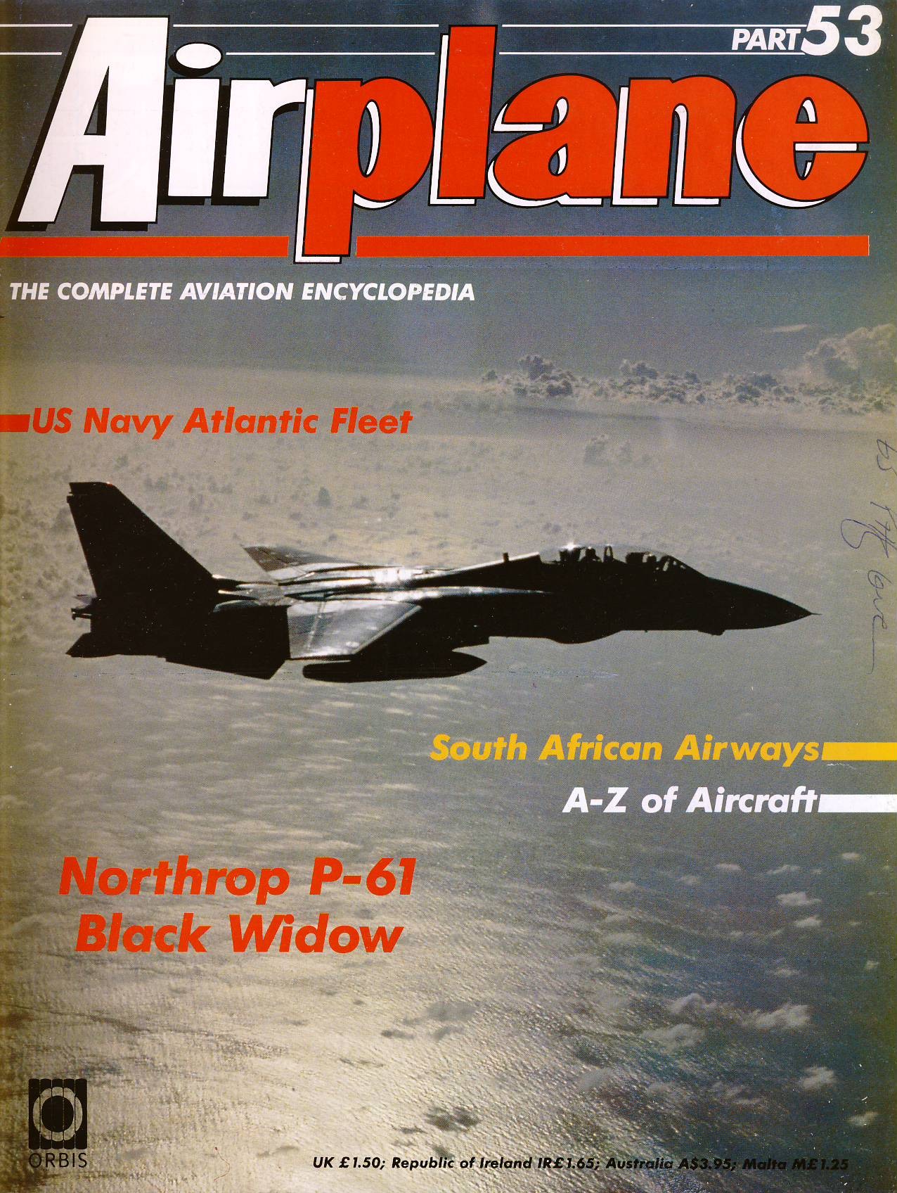 Airplane Magazine part 53 Northrop P-61 Black Widow, US Navy ORBIS