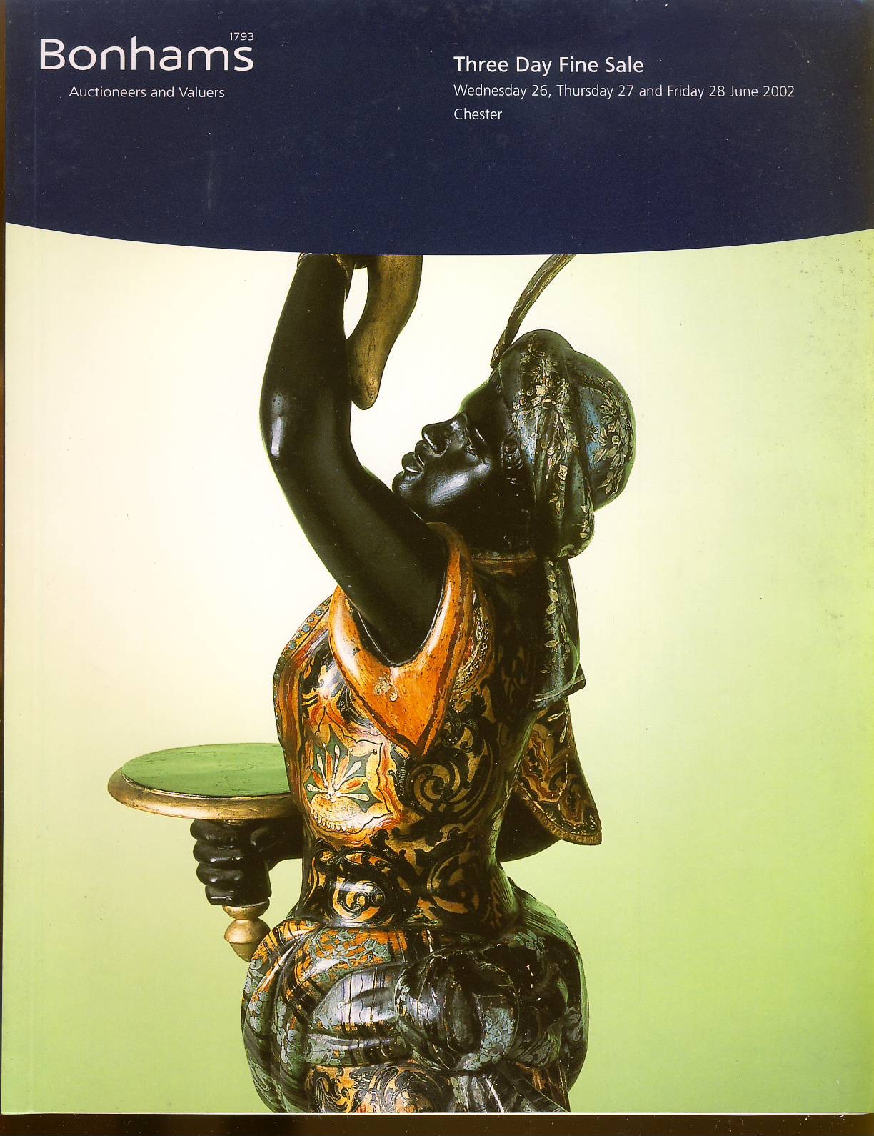 Bonhams Chester 2002 Three Day Fine Sale Auction Catalogue r1-35