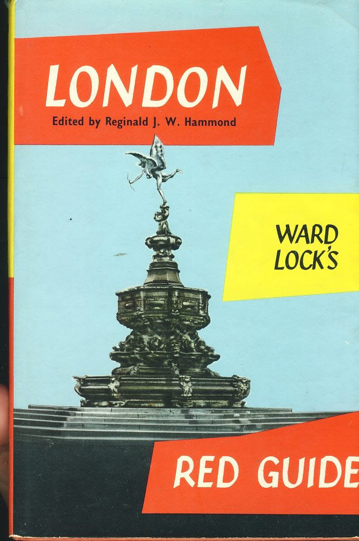 Ward Lock's Red Guide LONDON 1967 Hardback Book with DJ refS4