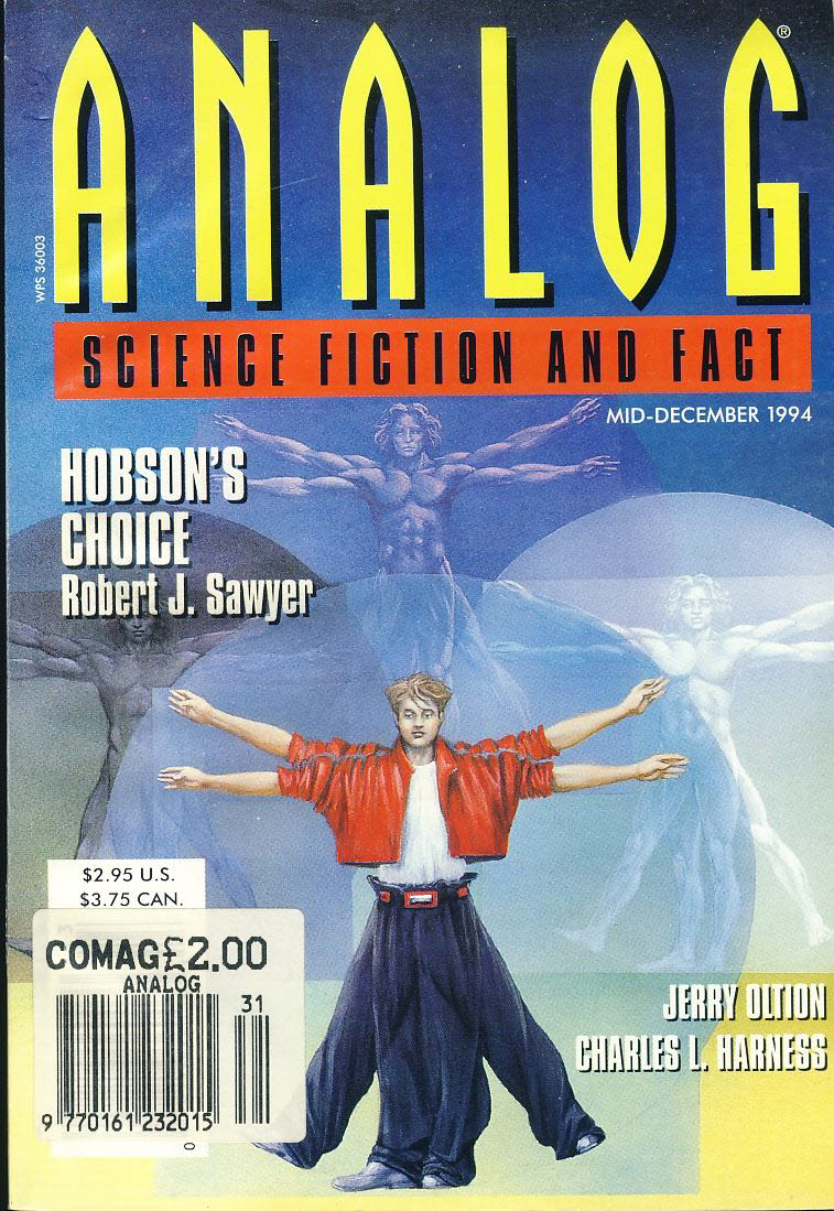ANALOG Science Fiction & Fact Dec 1994 Hobson's Choice Robert J. Sawyer  ref100063