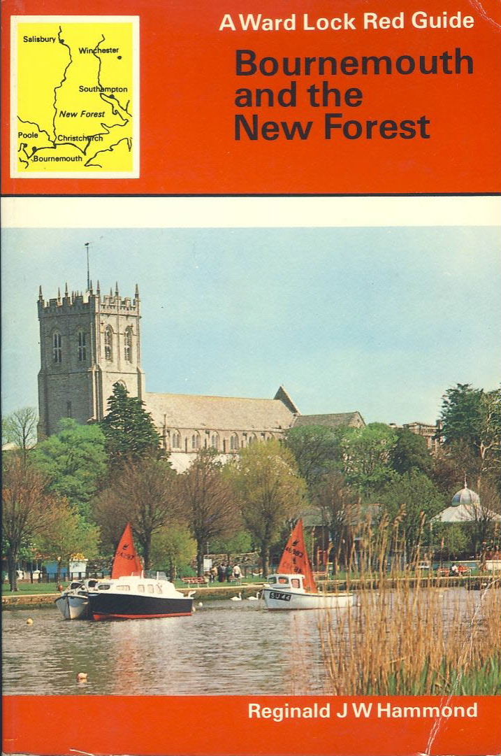 Ward Lock's Red Guide 1979 BOURNEMOUTH & THE NEW FOREST PB Book collectable refS4