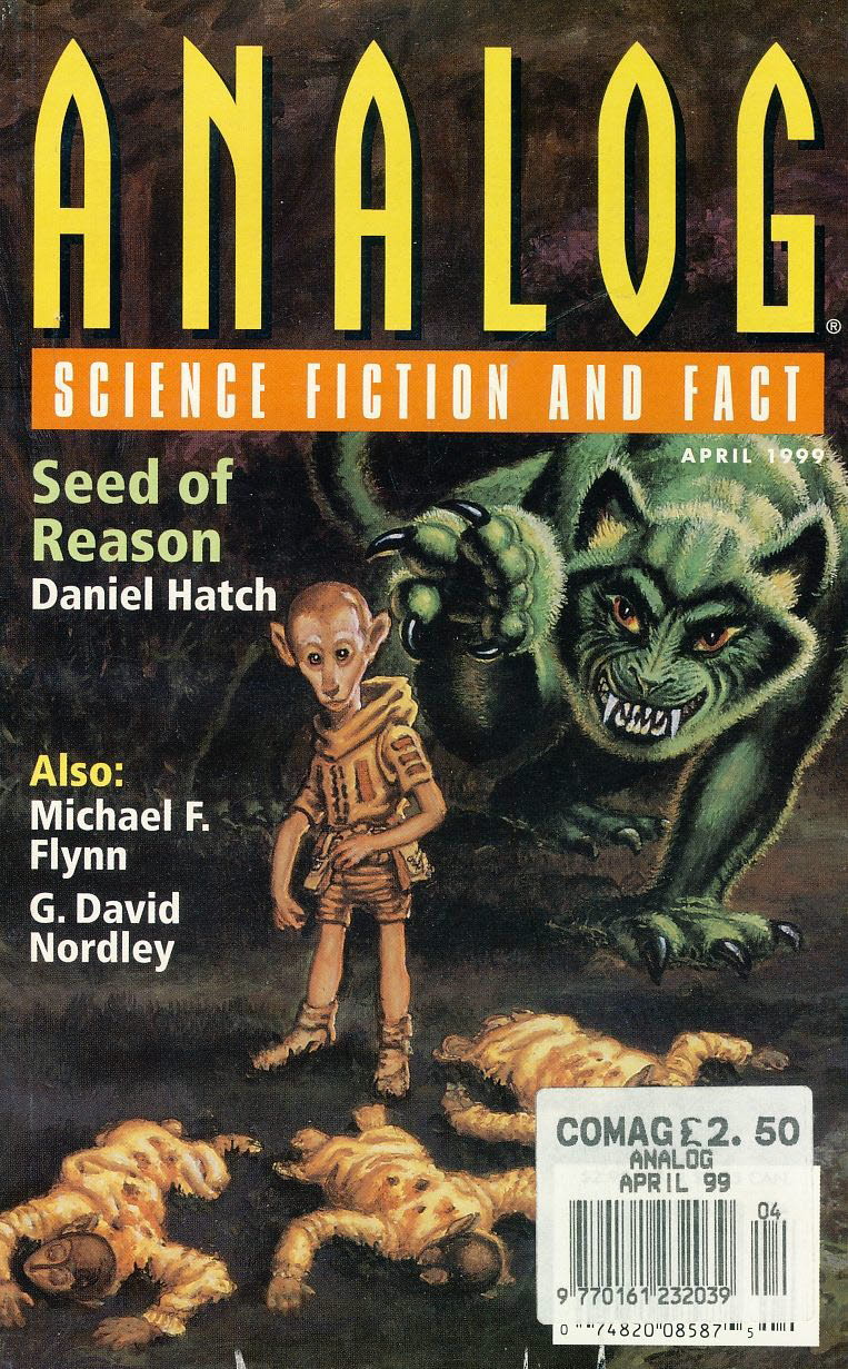 ANALOG Science Fiction & Fact April 1999 Seed of Reason Daniel Hatch ref100084