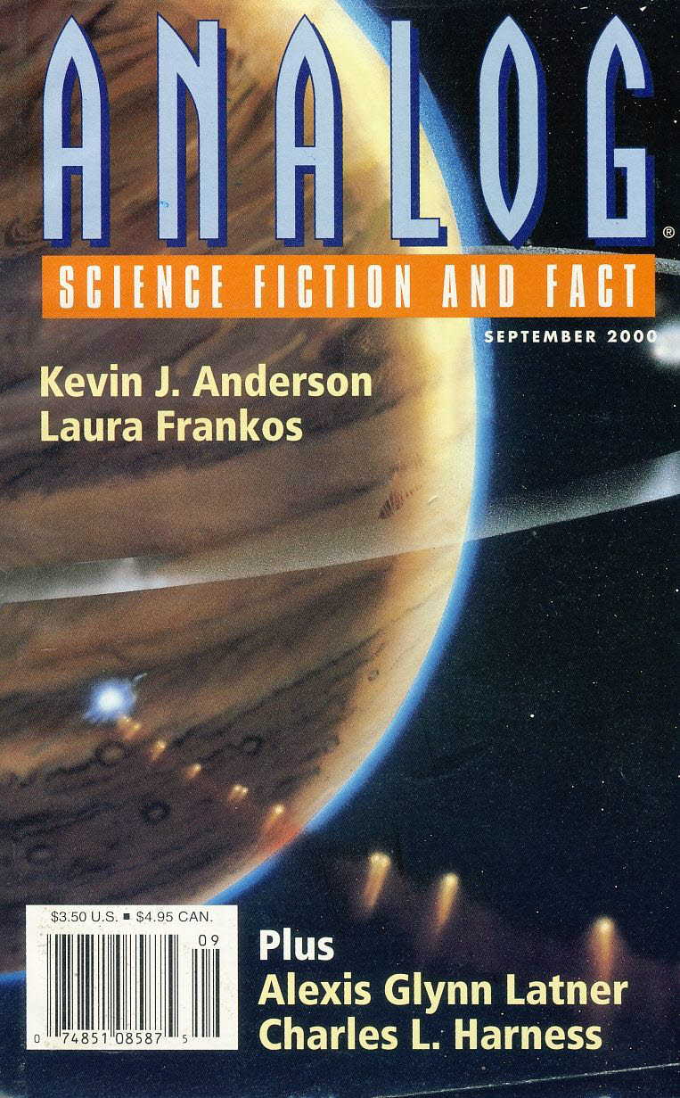 ANALOG Science Fiction & Fact Sept 2000 Kevin J Anderson, Laura Frankos ref100087