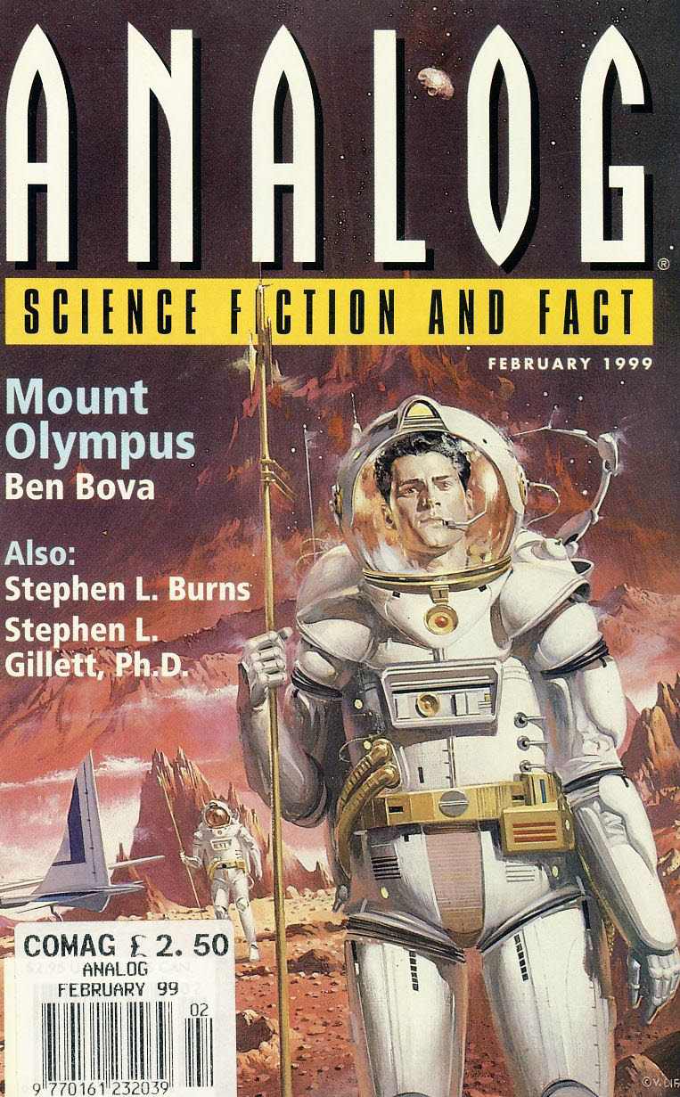 ANALOG Science Fiction & Fact Feb 1999 MOUNT OLYMPUS Ben Bova ref100093