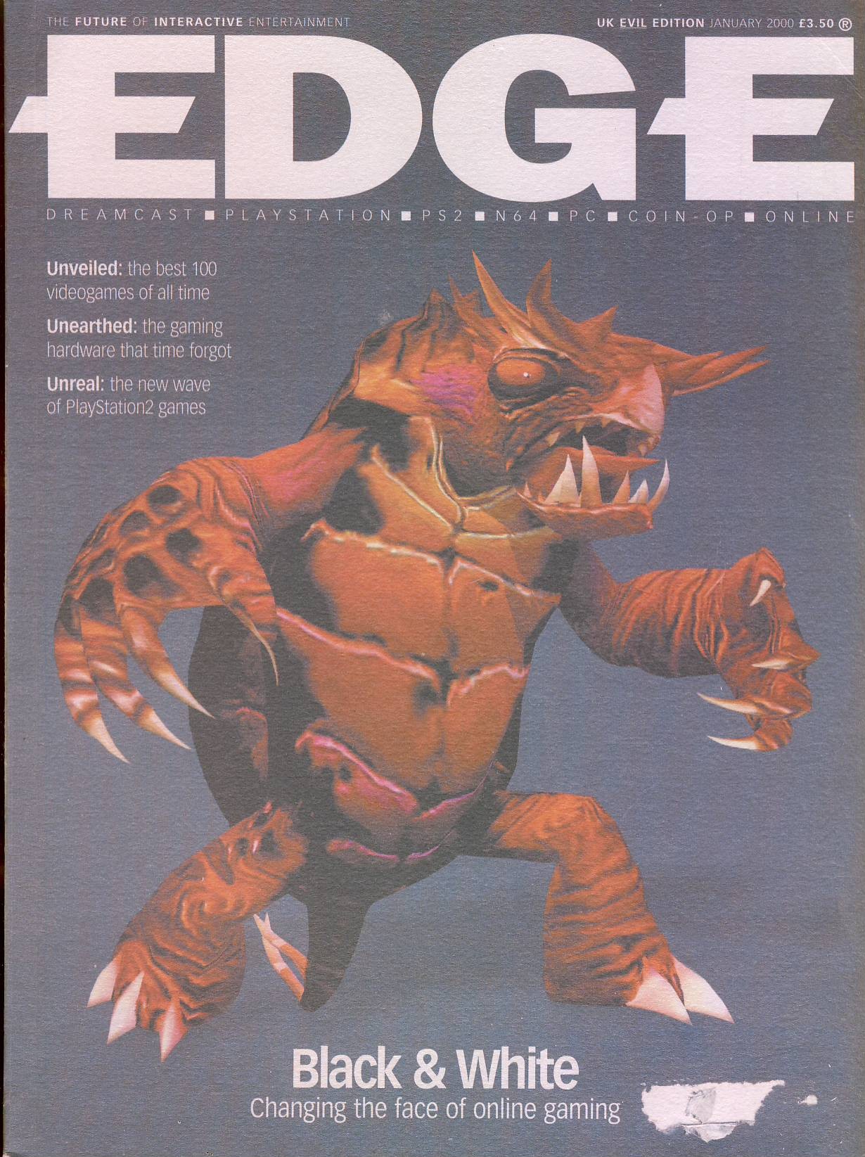 EDGE magazine Best 100 videogame of all time UK EVIL EDITION Jan 2000 r1-10