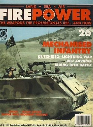 Fire Power Magazine LAND SEA AIR issue no.26 MECHANISED INFANTRY BLITZKRIEG - Image 2