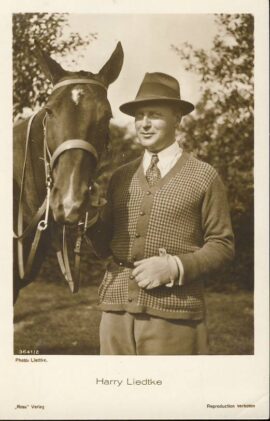 Harry Liedtker Photo Vintage Postcard r176