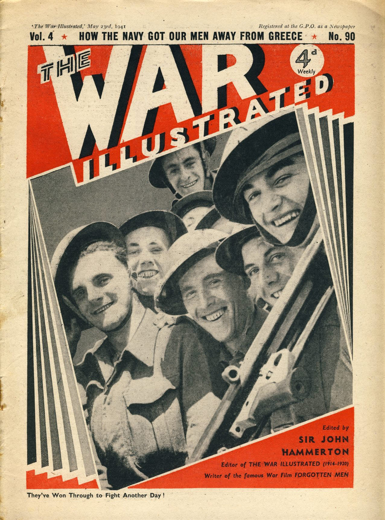 The War Illustrated May 23rd 1941 newspaper Vol.4 No.90 history teaching research projects materials Ref87
