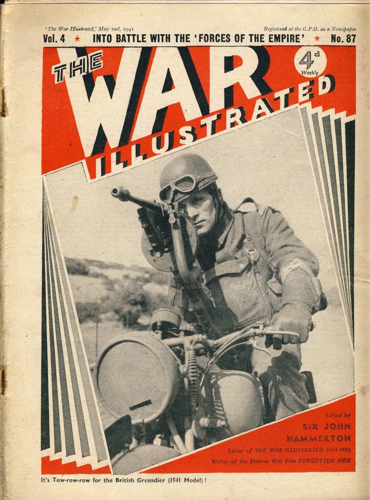 The War Illustrated May 2nd 1941 newspaper Vol.4 No.87 history teaching research projects materials Ref88