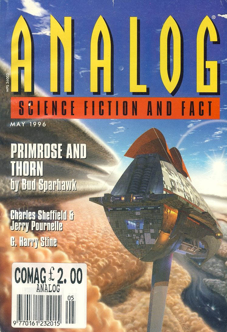 ANALOG Science Fiction & Fact MAY 1996 Higher Education (conclusion) Primrose and Thorn BUD SPARHAWK paperback book / magazine ref101465