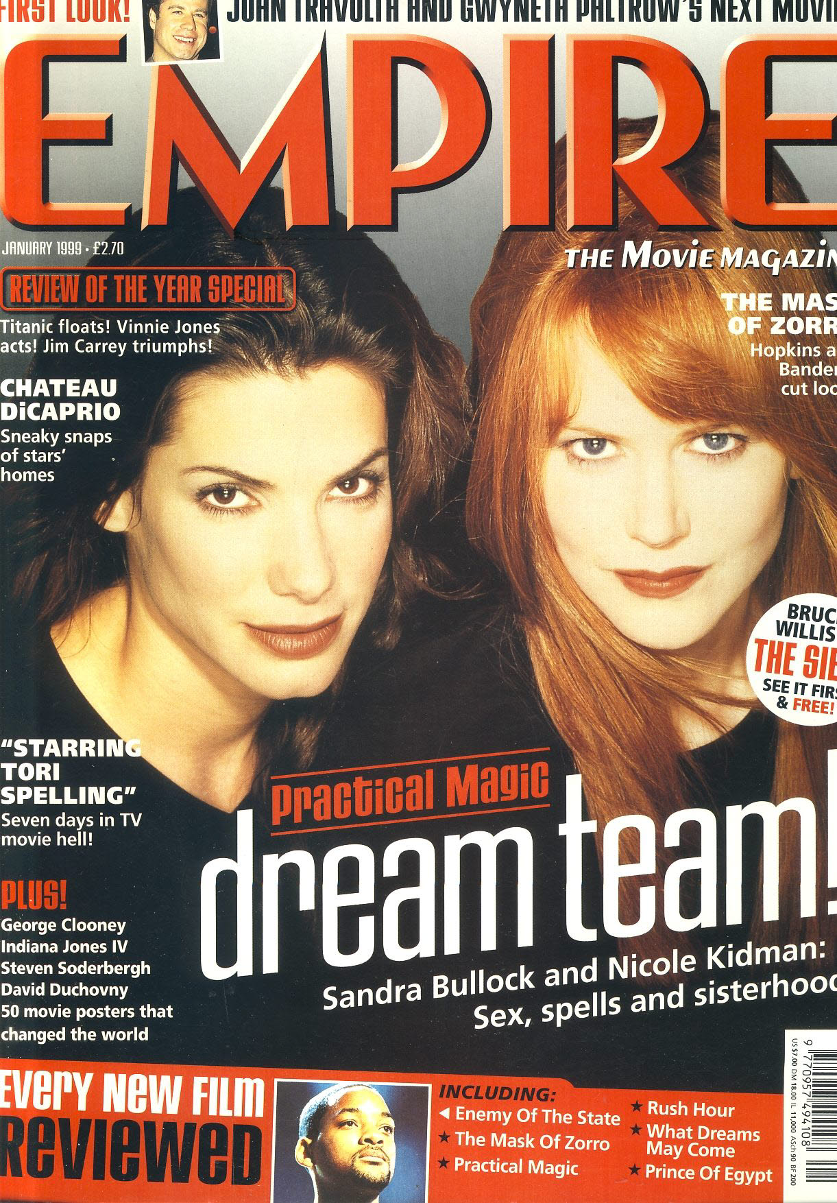 EMPIRE magazine JAN 1999 Sandra Bullock, Nicole Kidman ref10113