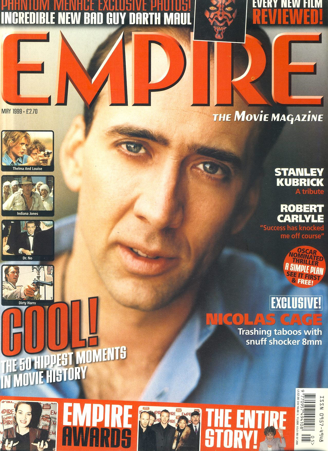 EMPIRE magazine MAY 1999 Nicholas Cage ref10119