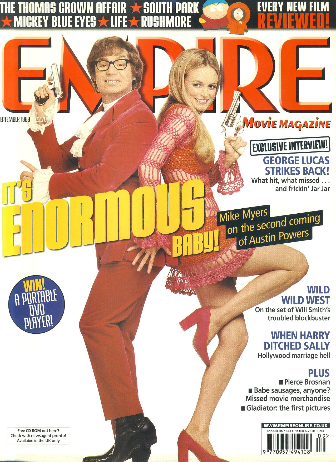 EMPIRE magazine September 1999 MIKE MYERS ref100130