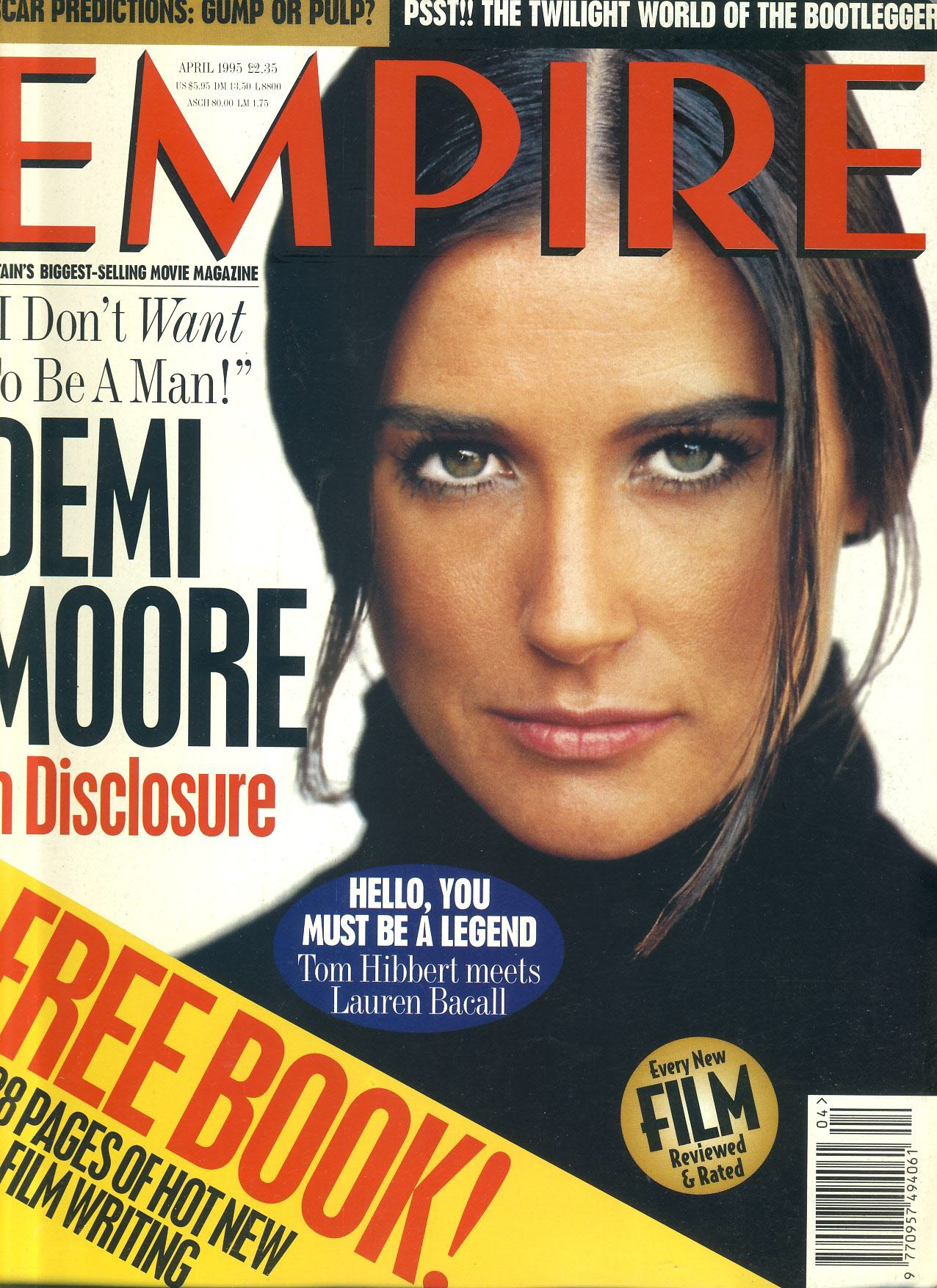 EMPIRE magazine APRIL 1995 Demi Moore in Disclosure ref100188