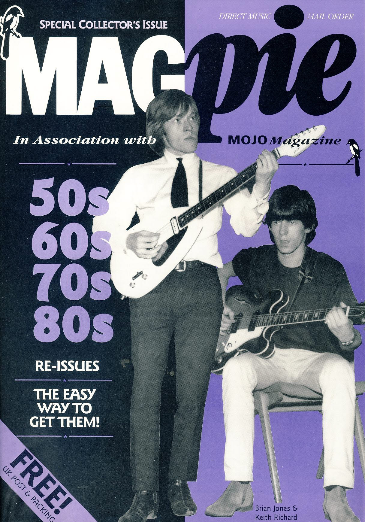 MAGPIE magazine Special Collector's Issue Mail Order Direct Music 36 pages ref101522
