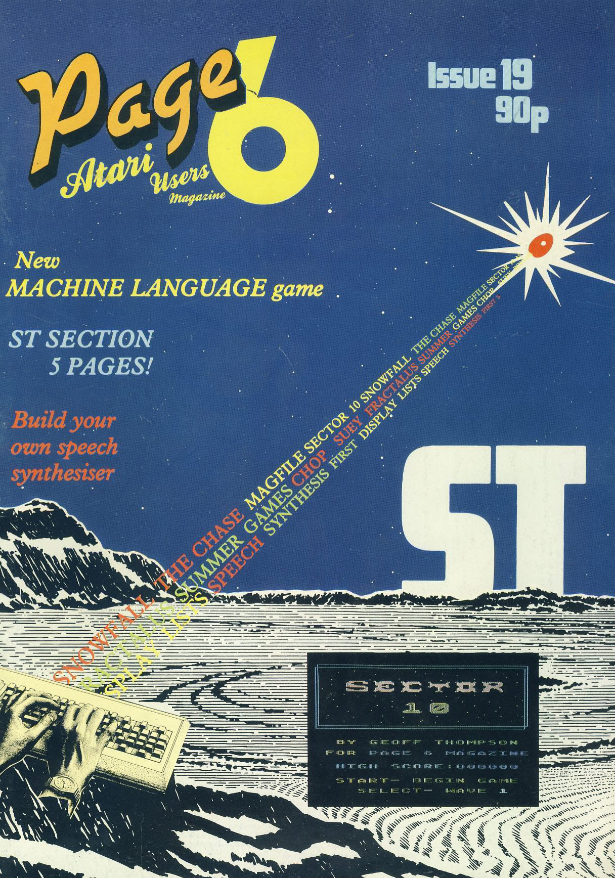 ATARI Page 6 #19 1986 computer magazine ST ref101144 - Image 2