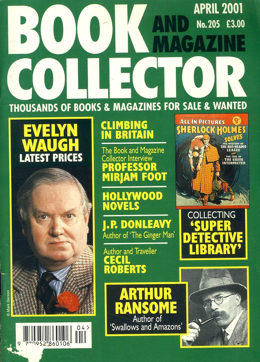 Book & Magazine Collector #205 Super Detective Library, Evelyn Waugh, ref101198