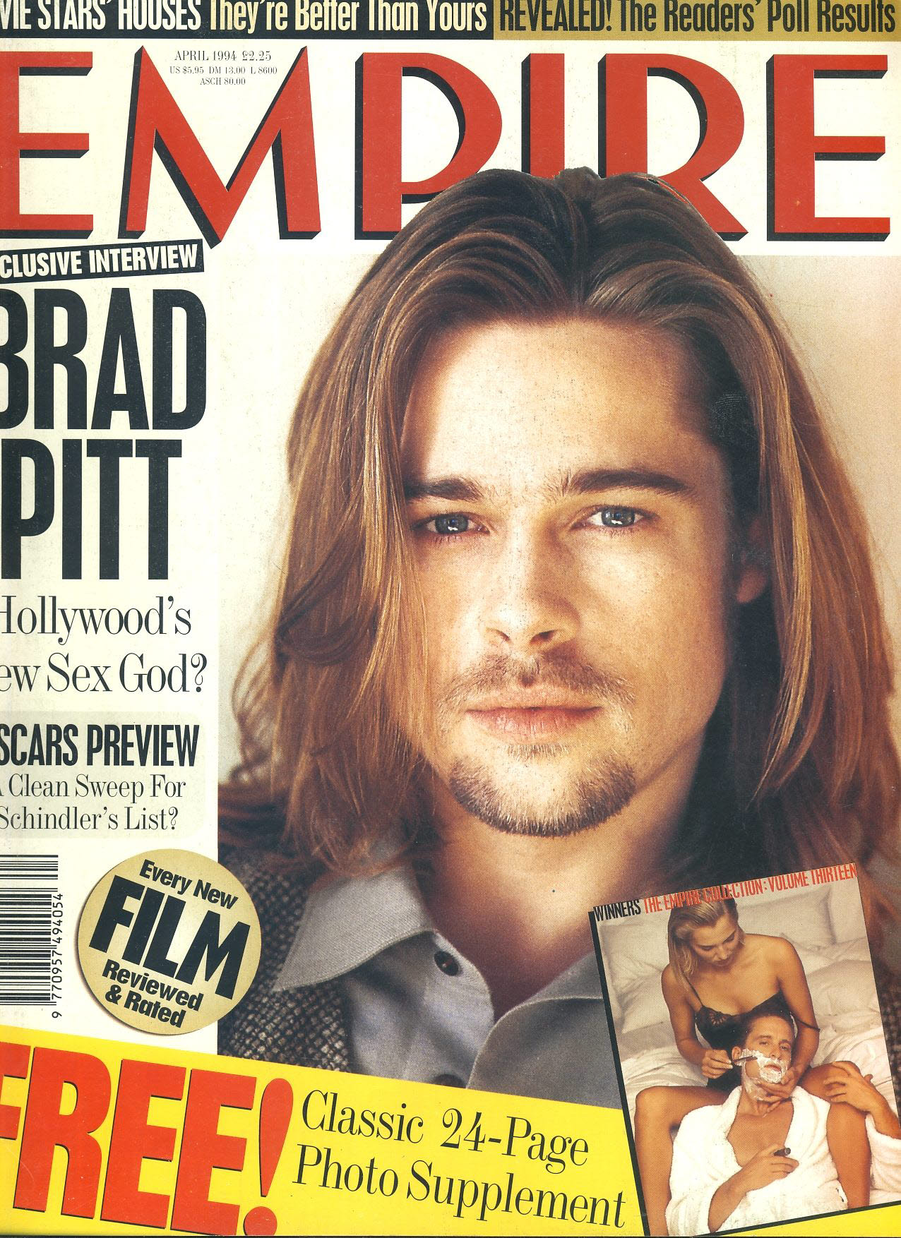 EMPIRE magazine April 1994 Brad Pitt ref10058