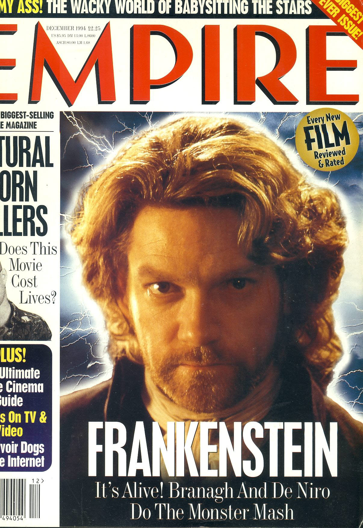 EMPIRE magazine December 1994 FRANKENSTEIN ref10078
