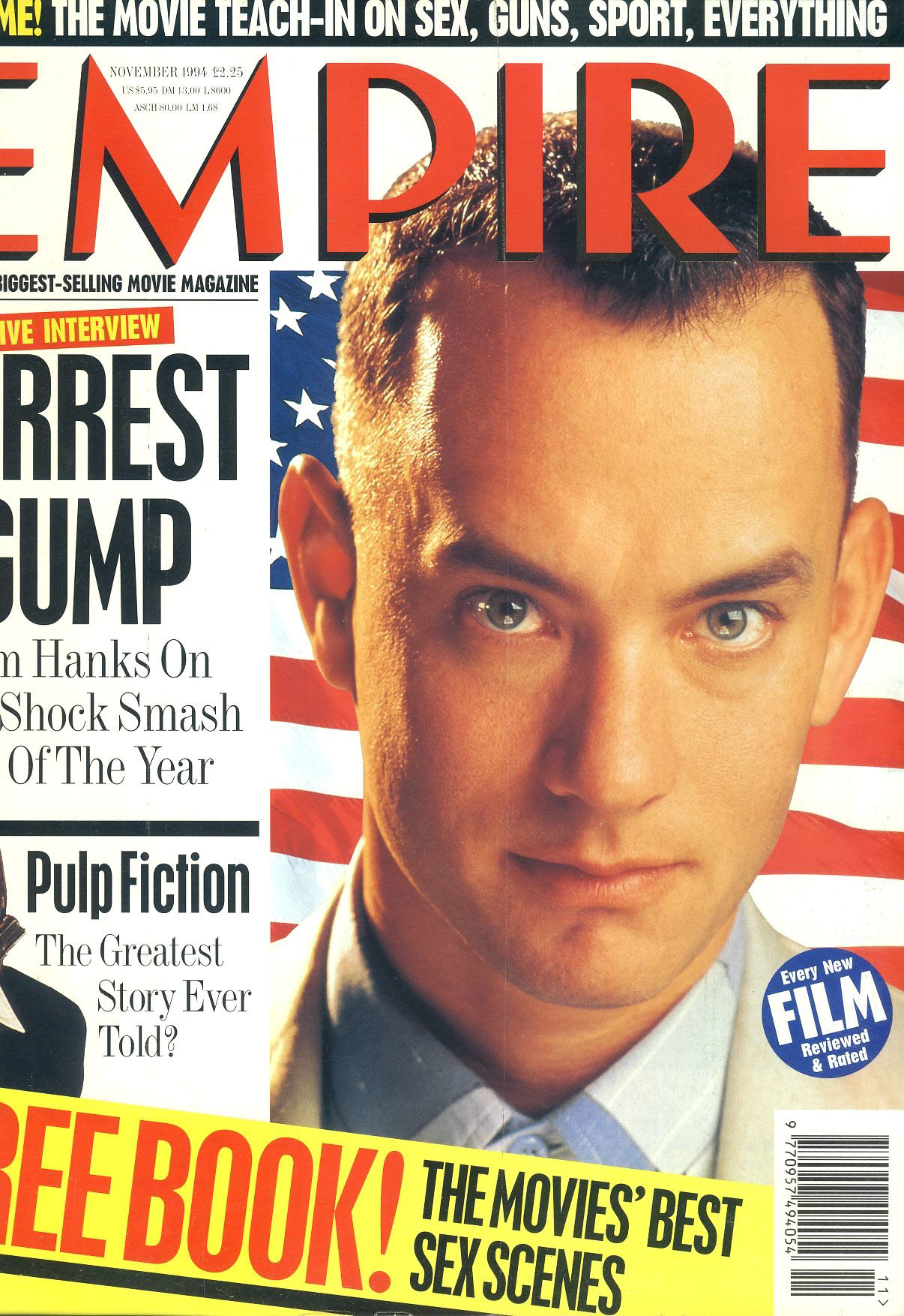 EMPIRE magazine November 1994 FORREST GUMP ref10079