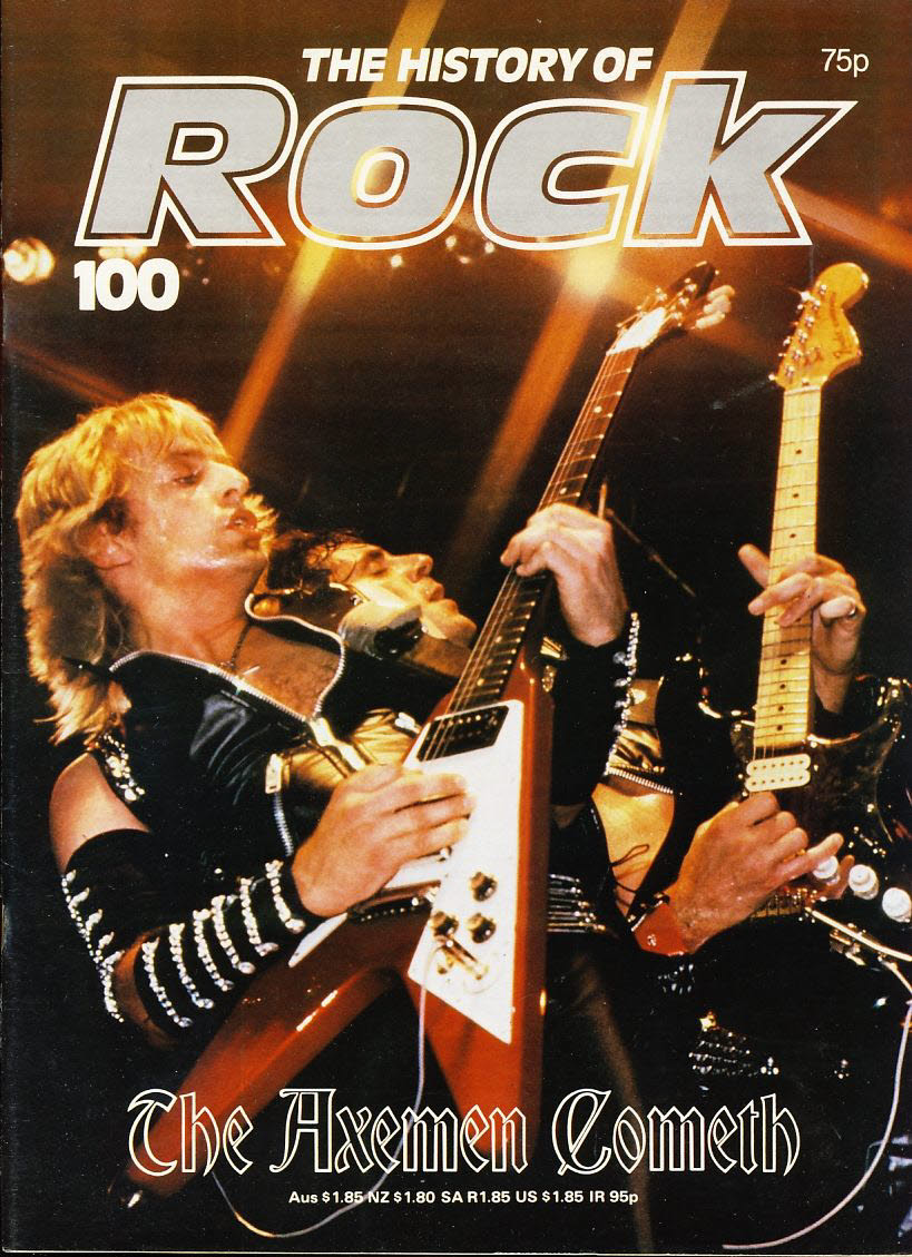 The History of Rock THE AXEMEN COMETH Vol.9 ISSUE 100 Pages 1981-2000 ORBIS