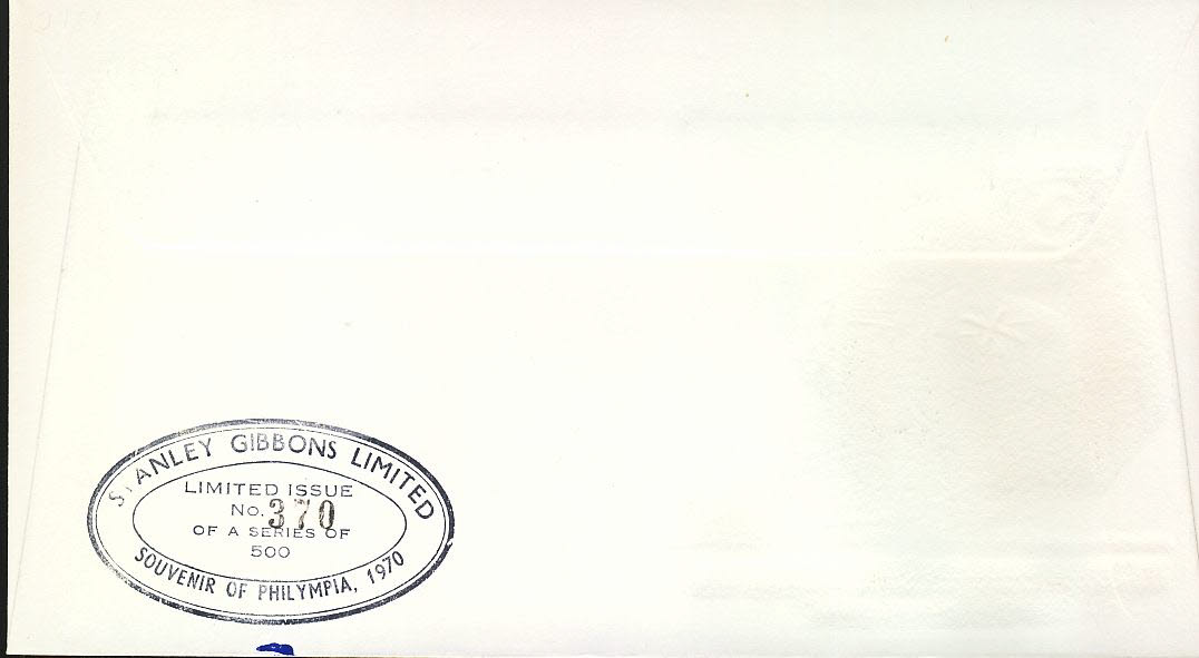 UNITED NATIONS DAY Philympia 1970 LONDON STAMP EXHIBITION Official Cover Ltd Issue refcd406 - Image 2