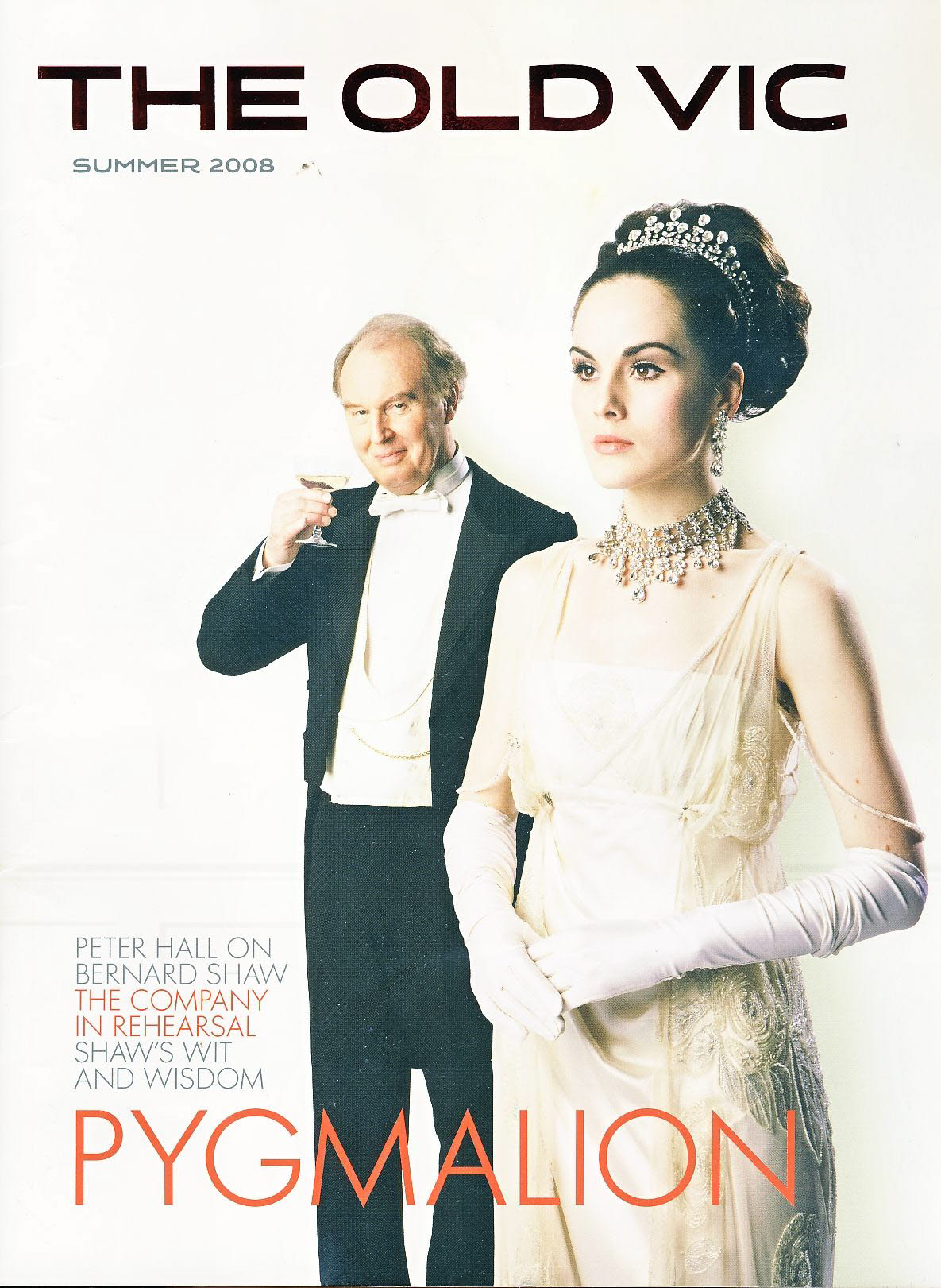 2008 PYGMALION The Old Vic Theatre Programme b1013