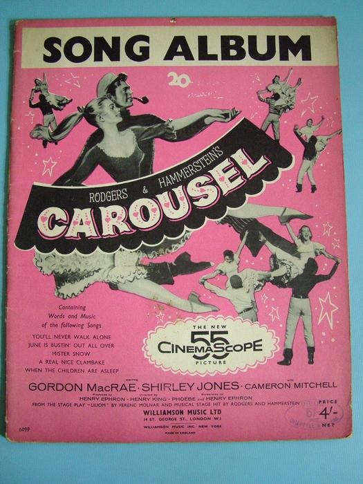 Rodgers and Hammerstein Carousel sheet music & words Song Album G. MacRae
