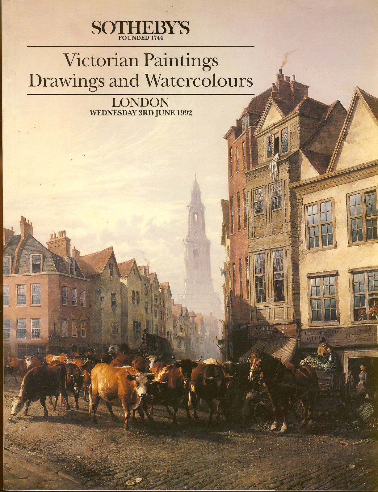SOTHEBY'S London 1992 auction catalogue Victorian Paintings r1-29
