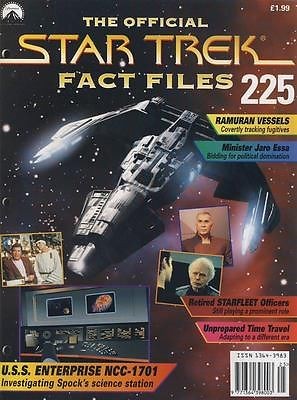 The Official Star Trek Fact File no.225 Paramount Publication  never used - Image 2