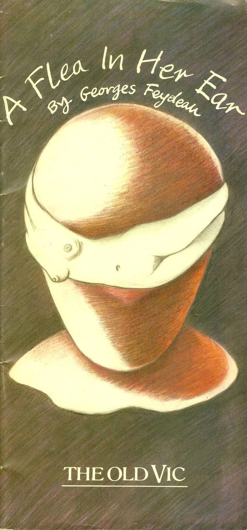 1989 The Old Vic Theatre Programme A FLEA IN HER EAR refb101146