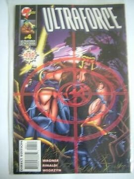 Ultraforce Ultraverse no.4 Comic Malibu Directr Edition  Graphic Novel ref210
