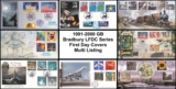 1991-2000 GB Bradbury LFDC Series FDC First Day Covers – Multi Listing
